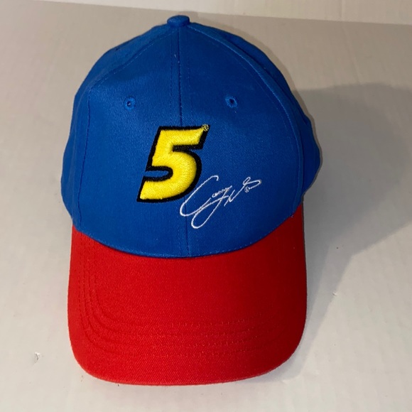 NASCAR 2008 Kelloggs Racing #5 Velcro Back Hat Car Quest - Picture 1 of 7